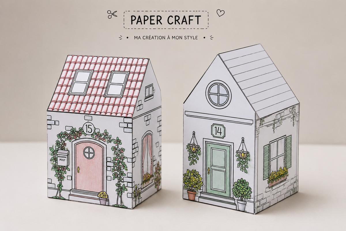 Foldoraz Paper Craft Village – DIY Printable Paper House