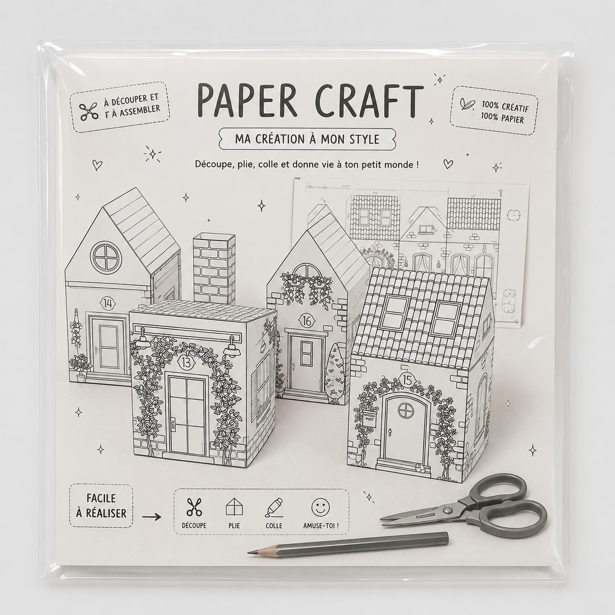 Foldoraz Paper Craft Village – DIY Printable Paper House